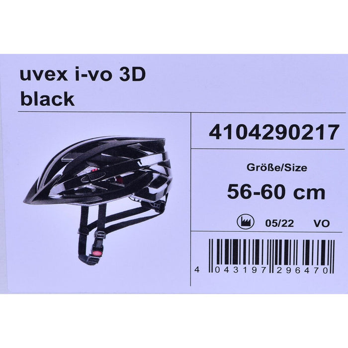 Cască de Ciclism pentru Adulți Uvex S410429 Negru 56-60 cm