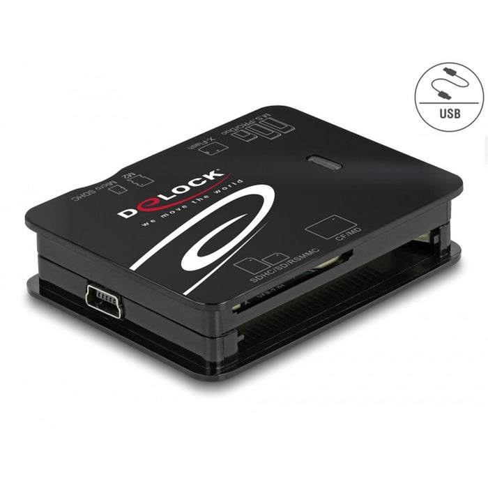 Cititor Extern de Carduri DELOCK 91007 Negru