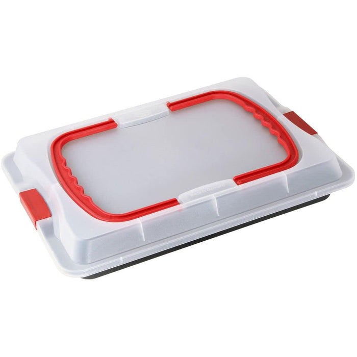 Oală pentru gratinat Dr. Oetker Bake & Go Cu Capac Negru Oțel inoxidabil Oțel Plastic 29 x 42 x 4 cm