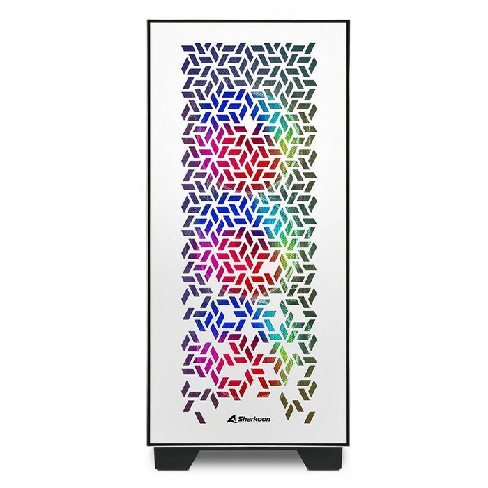 Unitate Semi-tower ATX Sharkoon CA300H Alb RGB