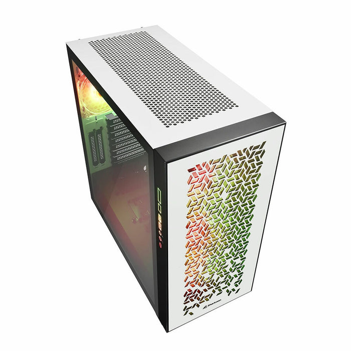 Unitate Semi-tower ATX Sharkoon CA300H Alb RGB