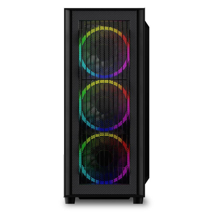Unitate Semi-tower ATX Sharkoon RGB Wave Negru