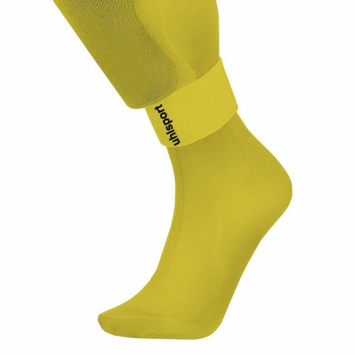 Suport pentru glezne Kempa Shinguard Fastener Handbal 6,5 cm Galben Mărime unică