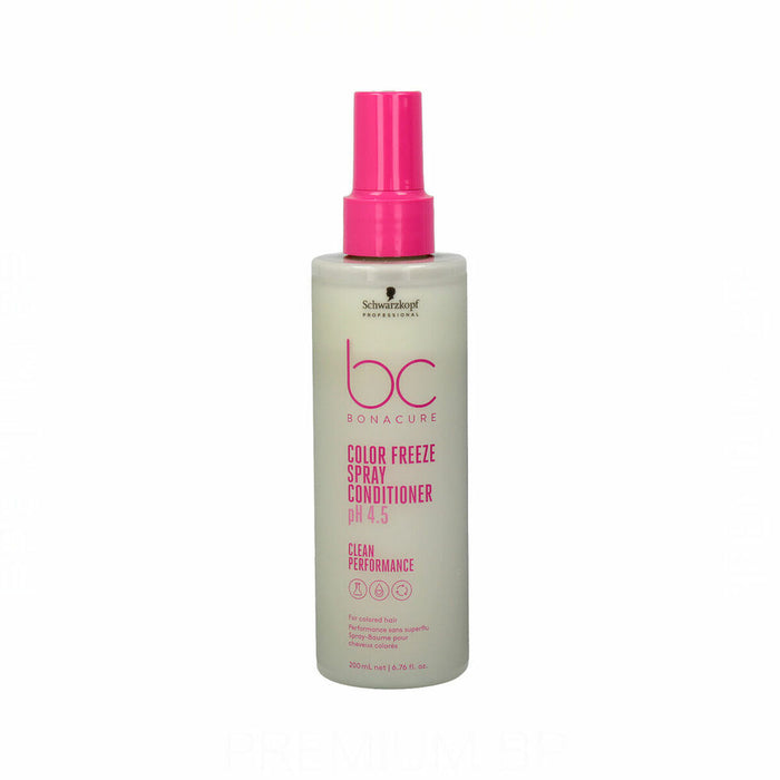 Balsam pentru Păr Vopsit Schwarzkopf Bonacure Color Freeze Spray (200 ml) pH 4.5