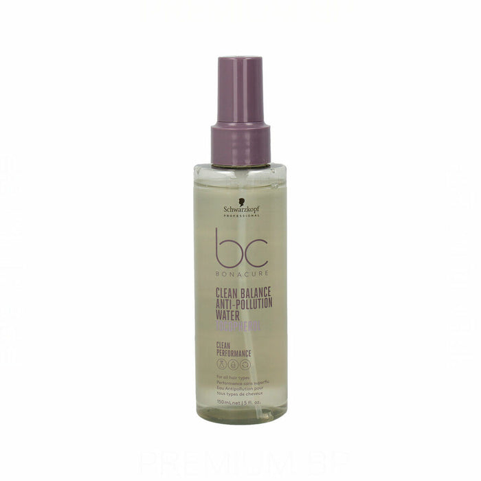 Spray cu Keratină Schwarzkopf Bonacure Clean Balance Agua Anti-Poll Tocopherol  (150 ml)