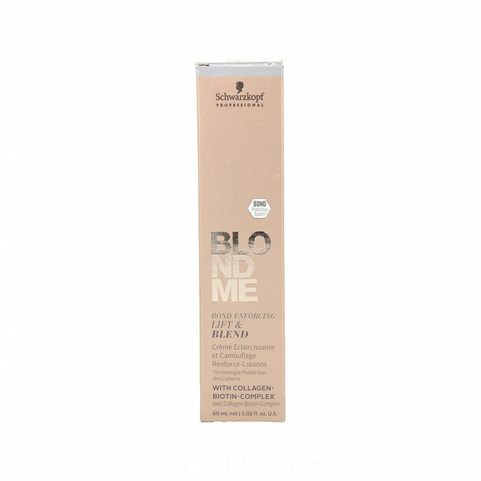 Loțiune pentru Claritate Schwarzkopf Blondme Aclaración Cenușiu (60 ml)