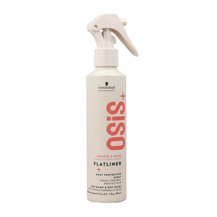 Spray de Pieptănat Schwarzkopf Osis Flatliner Termoprotector 200 ml