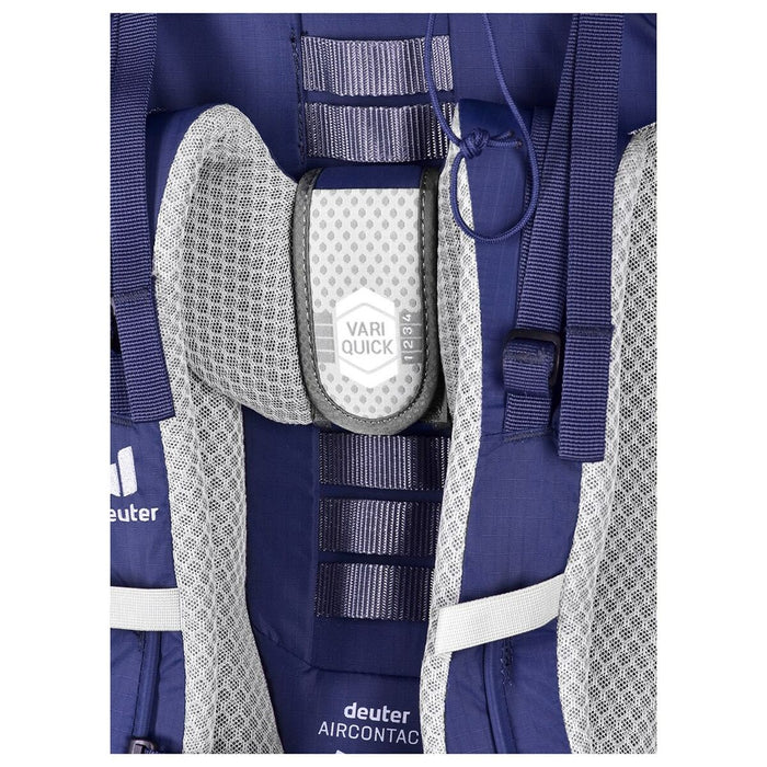 Rucsac de drumeție Deuter Aircontact Lite 45 + 10 SL Albastru Poliamidă Poliester