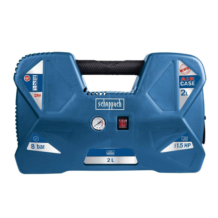 Compresor de aer Scheppach Air Case 1100 W 2 L 230 V 8 bar