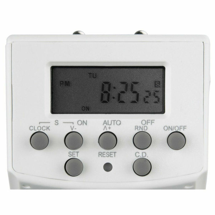 Temporizator digital Hama 00121951 Alb 1800 W 230 V