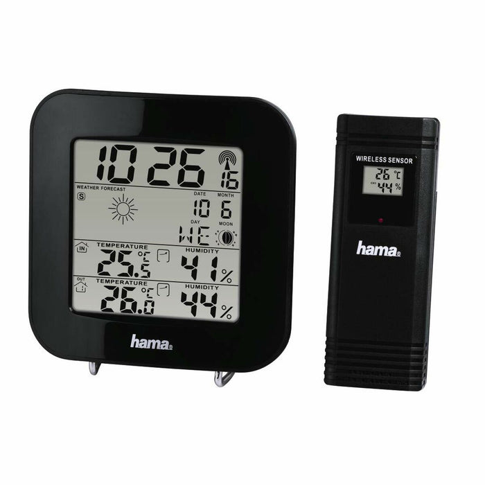Stație Meteorologică Multifuncțională Hama EWS-200 Negru