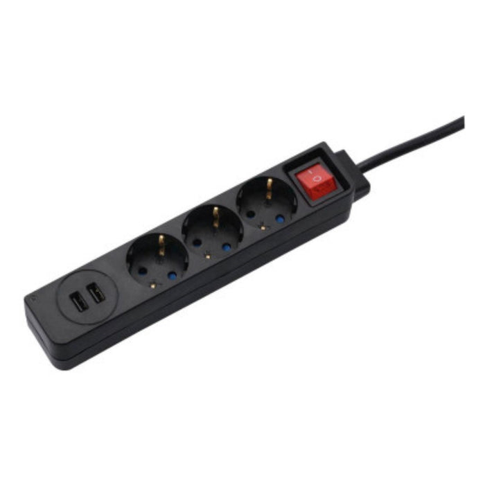 Placă de Circuit Prize  3 puncte de conectare cu întrerupător Hama Technics 00137353