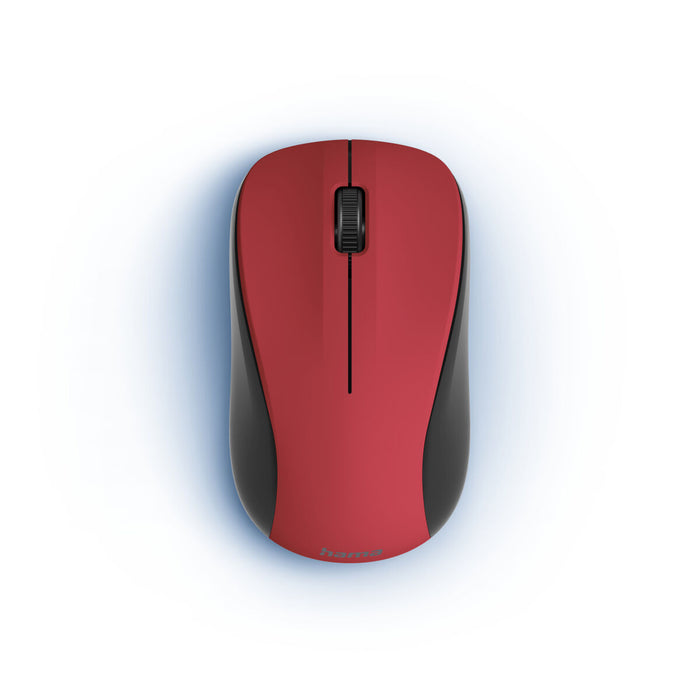 Mouse Fără Fir Optic Hama MW-300 V2 Roșu Negru/Roșu (1 Unități)
