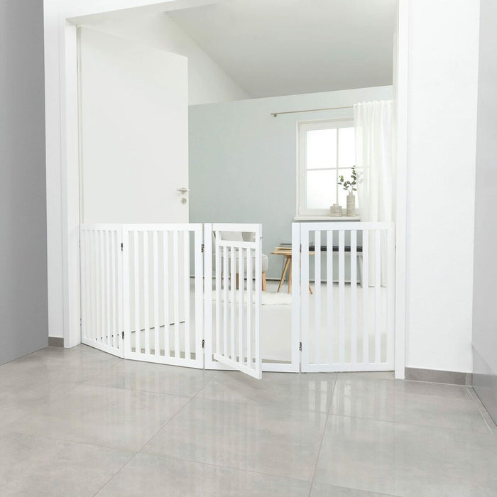 Ușă de acces Trixie Câine Alb 60-160 x 81 cm