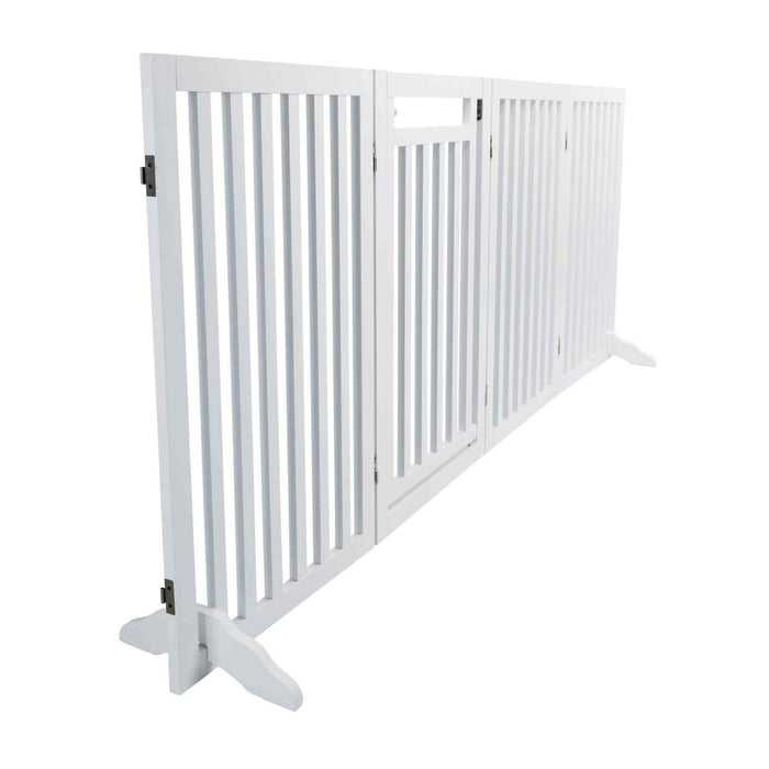 Ușă de acces Trixie Câine Alb 60-160 x 81 cm