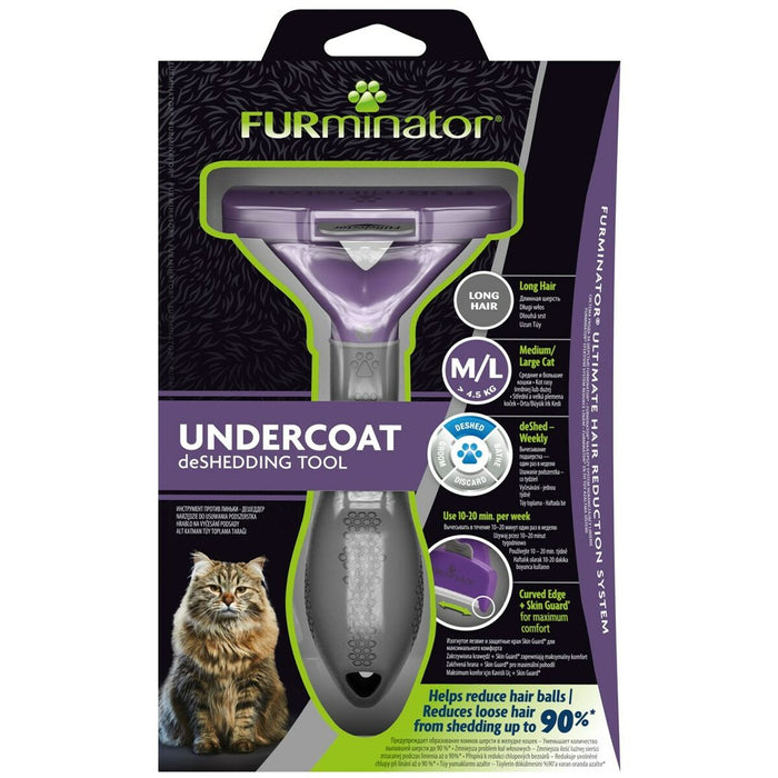Perie Furminator FUR151357 Cric Mare Negru Violet