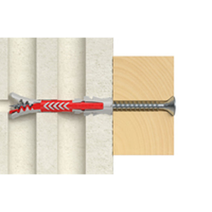 Dibluri și șuruburi Fischer DUOPOWER 538248 Ø  12x60 mm (10 Unități)