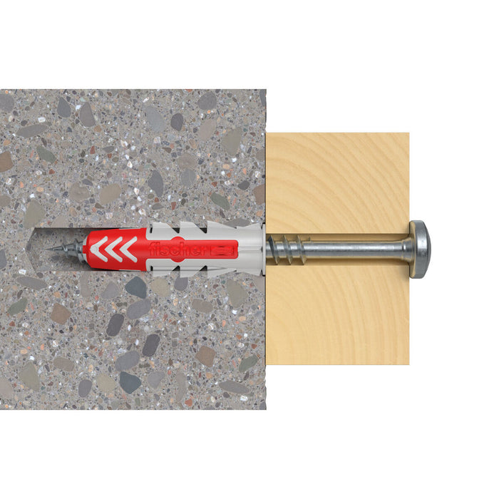 Dibluri și șuruburi Fischer DUOPOWER 538248 Ø  12x60 mm (10 Unități)