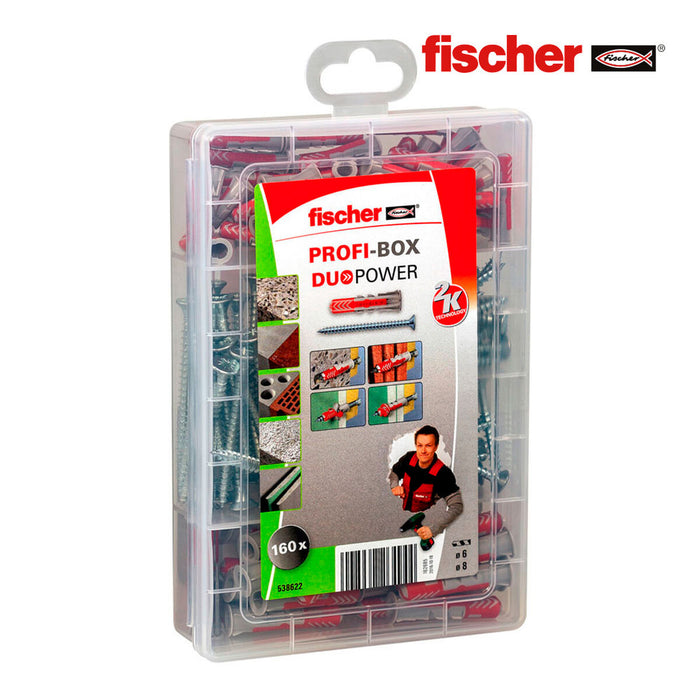 Dibluri și șuruburi Fischer duopower 160 Piese
