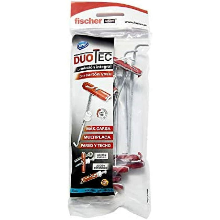 Crampoane Fischer Duo Tec 10K 841888 19 x 60 mm (10 Unități)