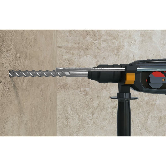 Set de rulouri Fischer Quattric II SDS Plus Oțel inoxidabil Oțel 10 x 215 mm