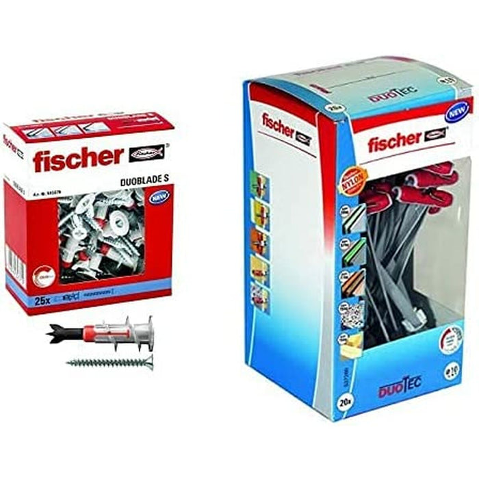 Dibluri și șuruburi Fischer 44 mm (25 Unități)