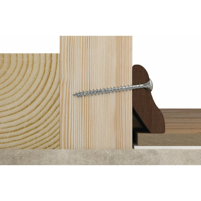Set de șuruburi Fischer 3,5 x 500 mm Placat cu zinc (200 Unități)