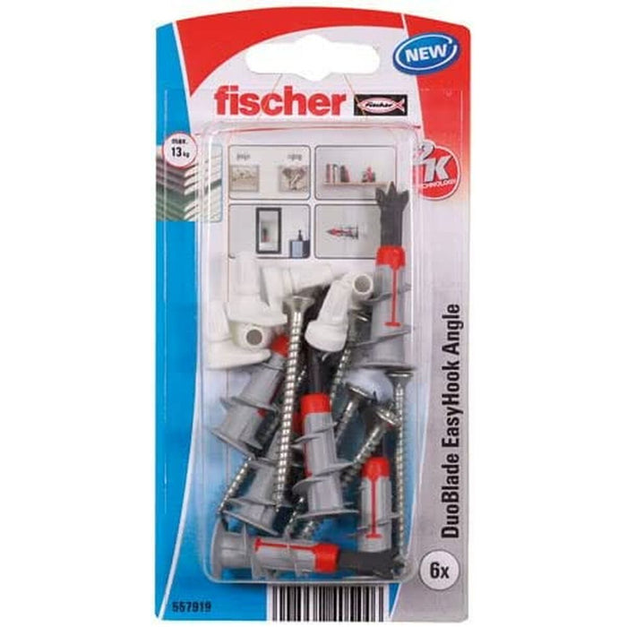 Cuie unghiulare Fischer duoblade easyhook 6 Unități