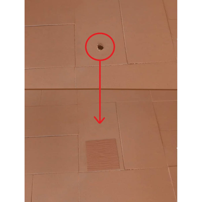 Bandă Adezivă Fischer 10 m x 10 cm Maro Culoare teracotă