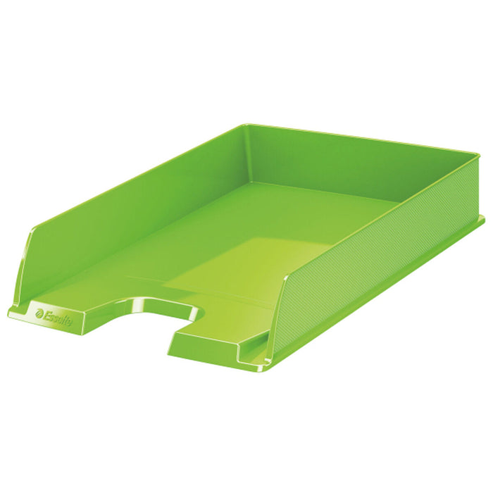Tavă de clasificare Esselte Europost Plastic Verde 10 Unități
