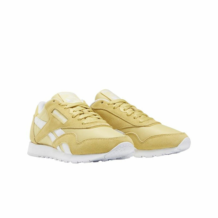 Pantofi sport pentru femei Reebok Classic Nylon Galben
