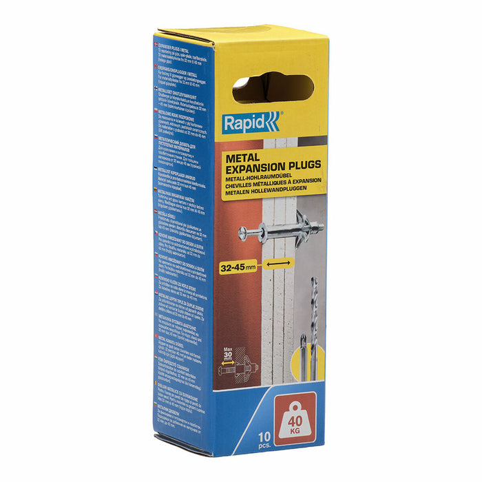 Dibluri și șuruburi Rapid 5001552 Ø 11 x 80 mm M5 x 89 mm Metal Expansiune 10 Unități