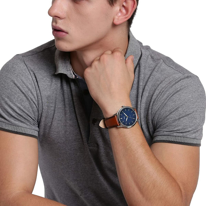 Ceas Bărbați Fossil FS5304 Argintiu