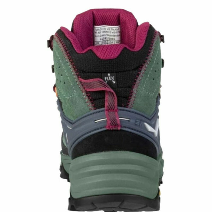 Pantofi sport pentru femei Salewa Trainer 2 Mid Gore Tex Verde