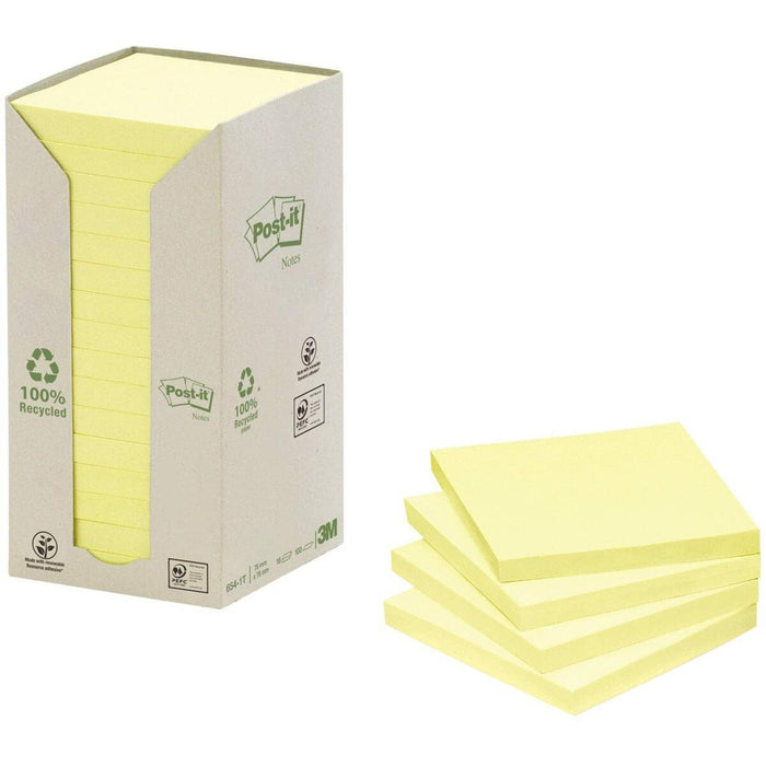 Notițe cu Adeziv Post-it FT510110347 Galben 76 x 76 mm