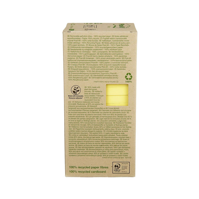 Notițe cu Adeziv Post-it FT510110347 Galben 76 x 76 mm
