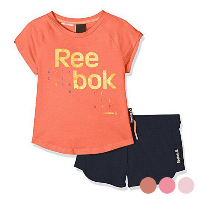 Set Sport pentru Copii Reebok G ES SS Portocaliu