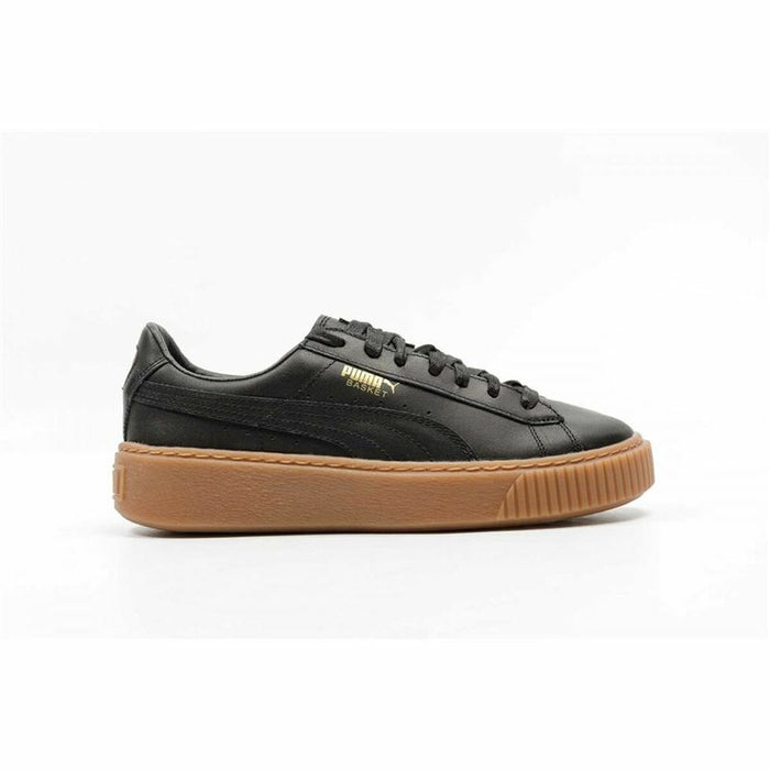 Adidași Casual de Damă Puma Basket Platform Core Negru