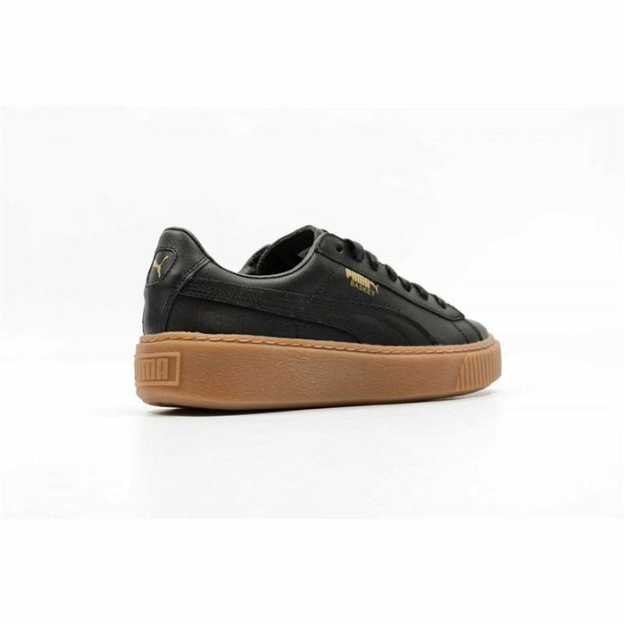Adidași Casual de Damă Puma Basket Platform Core Negru