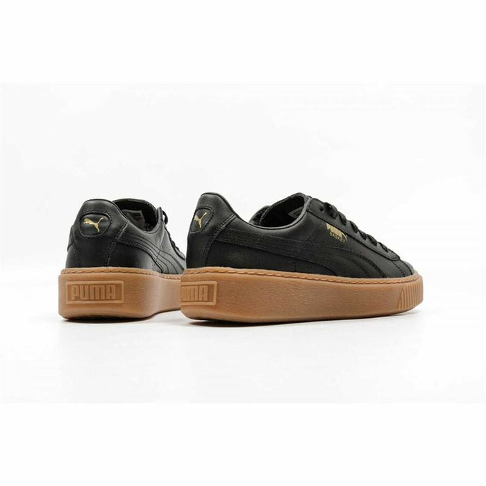 Adidași Casual de Damă Puma Basket Platform Core Negru