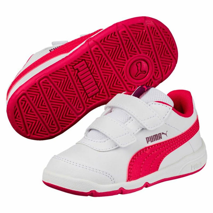 Adidași Casual Copii Puma  Stepfleex 2 SL V PS Roșu Alb