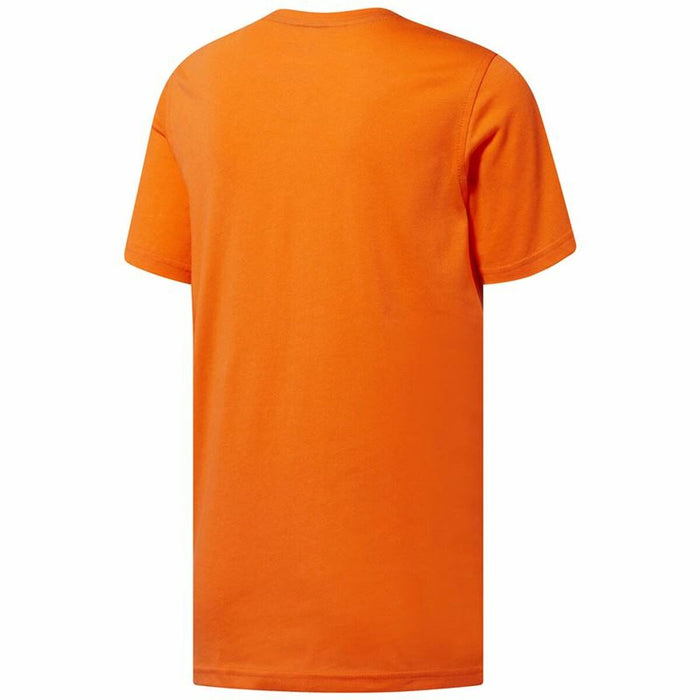 Tricou cu Mânecă Scurtă Bărbați Reebok Sportswear Rebelz Portocaliu