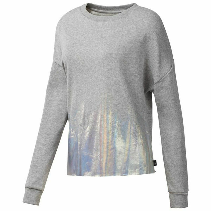 Hanorac fără Glugă Bărbați Reebok Foil Crew Gri deschis