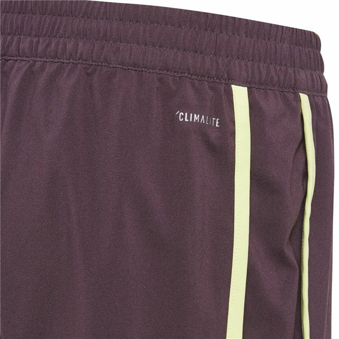 Pantalon Scurt Sport Adidas Training Marathon Roșu Închis
