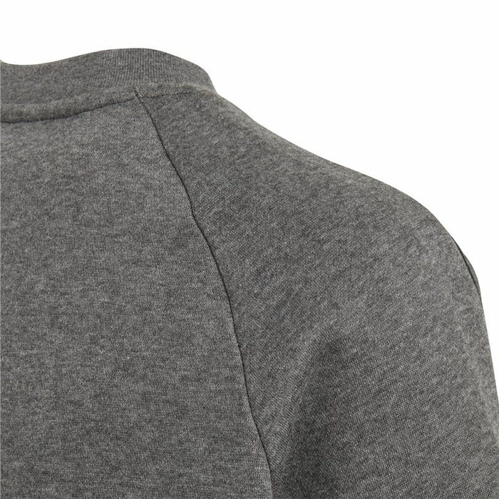 Hanorac fără Glugă Copii Adidas Core 18 Gri închis