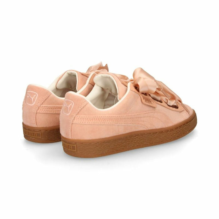 Pantofi sport pentru femei Puma Basket Heart Femeie Somon