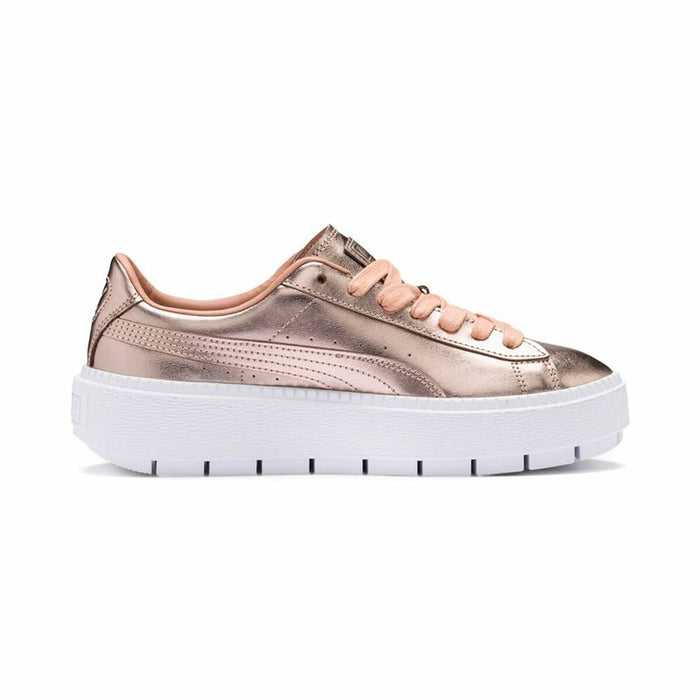 Adidași Casual de Damă Puma Basket Platform Trace Luxe