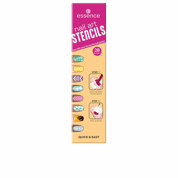 Șabloane pentru unghii Essence STENCILS