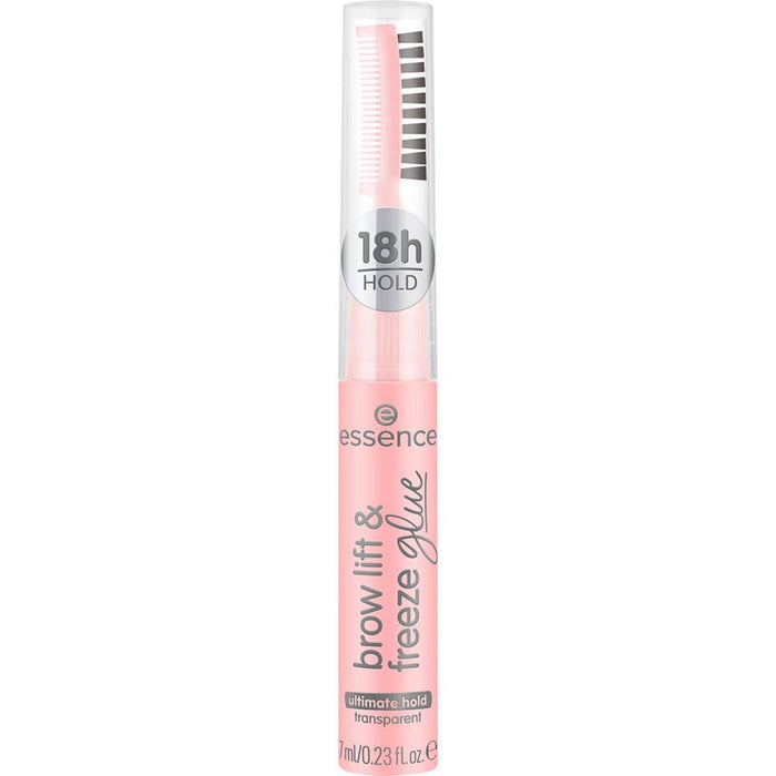 Gel pentru sprâncene Essence Brow Lift & Freeze Glue, efect de laminare, transparent, nuanța 01, 7 ml