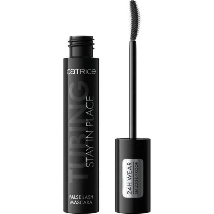 Mascara Catrice Tubing Stay In Place, efect de gene false, 010 No Panda Black, 11 ml